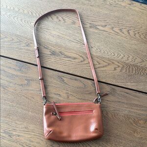 Universal Threads Tan Leather Crossbody Bag